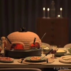 Pizzarette 4 Persoons Emerio -Philips Shop 101 0768 4 1