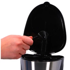 Inventum Koffiezetter 1.25l Zwart/rvs 10 Kopjes 11 Inventum Koffiezetter 1.25l Zwart/rvs 10 Kopjes -Philips Shop 101 0855 4 1