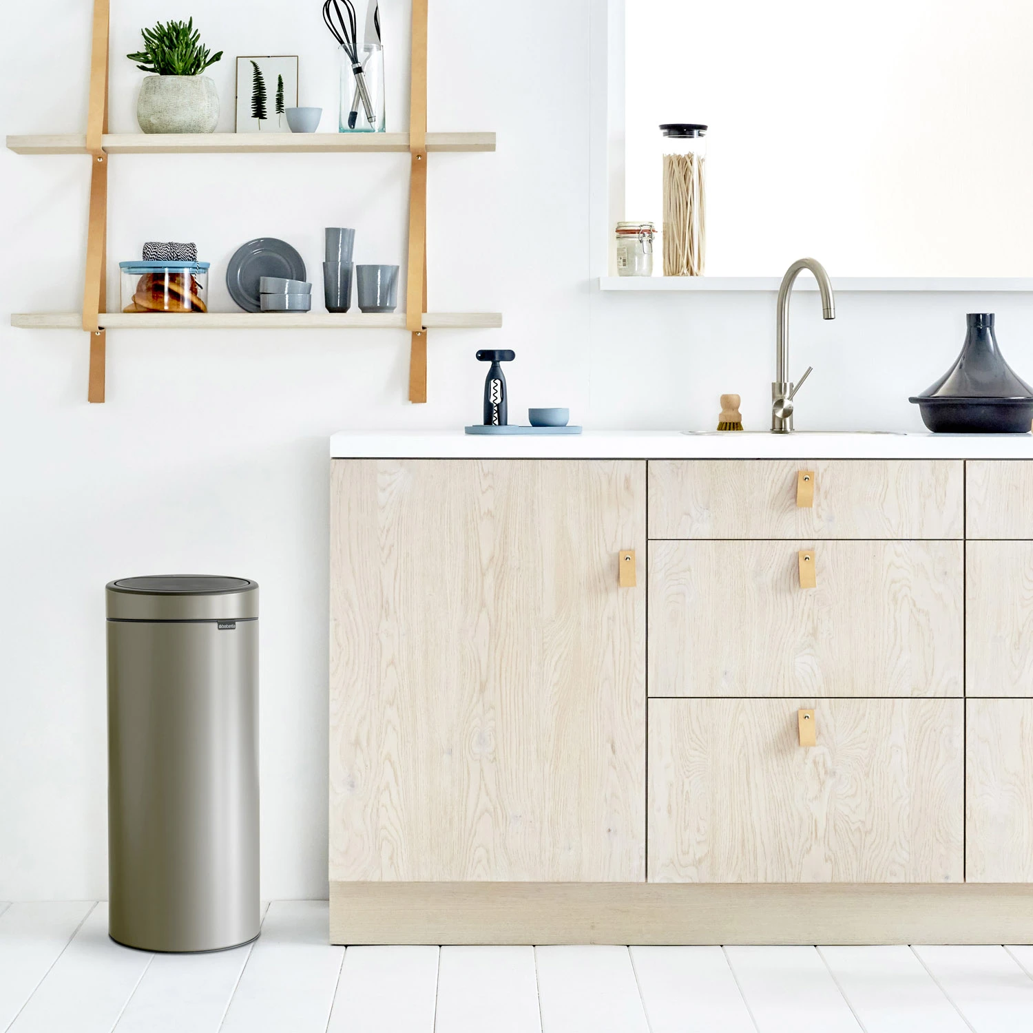 Brabantia Afv.Emmer 30L Fla Flat Touch 8 Brabantia Afv.Emmer 30L Fla Flat Touch - Afbeelding 6