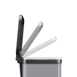 Hailo Öko Duo Plus Pedaalemmer 2X9L Metallic Grijs 9 Hailo Öko Duo Plus Pedaalemmer 2X9L Metallic Grijs -Philips Shop 101 1612 4 1