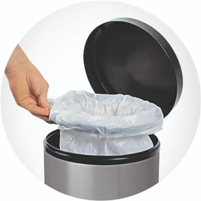 Pedaalemmer Afvalbak 30 L Zilver Metallic Rotho 5 Pedaalemmer Afvalbak 30 L Zilver Metallic Rotho - Afbeelding 3