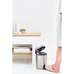 Brabantia Newicon Pedaalemmer 3 L Mat Staal 10 Brabantia Newicon Pedaalemmer 3 L Mat Staal -Philips Shop 101 2164 4 1