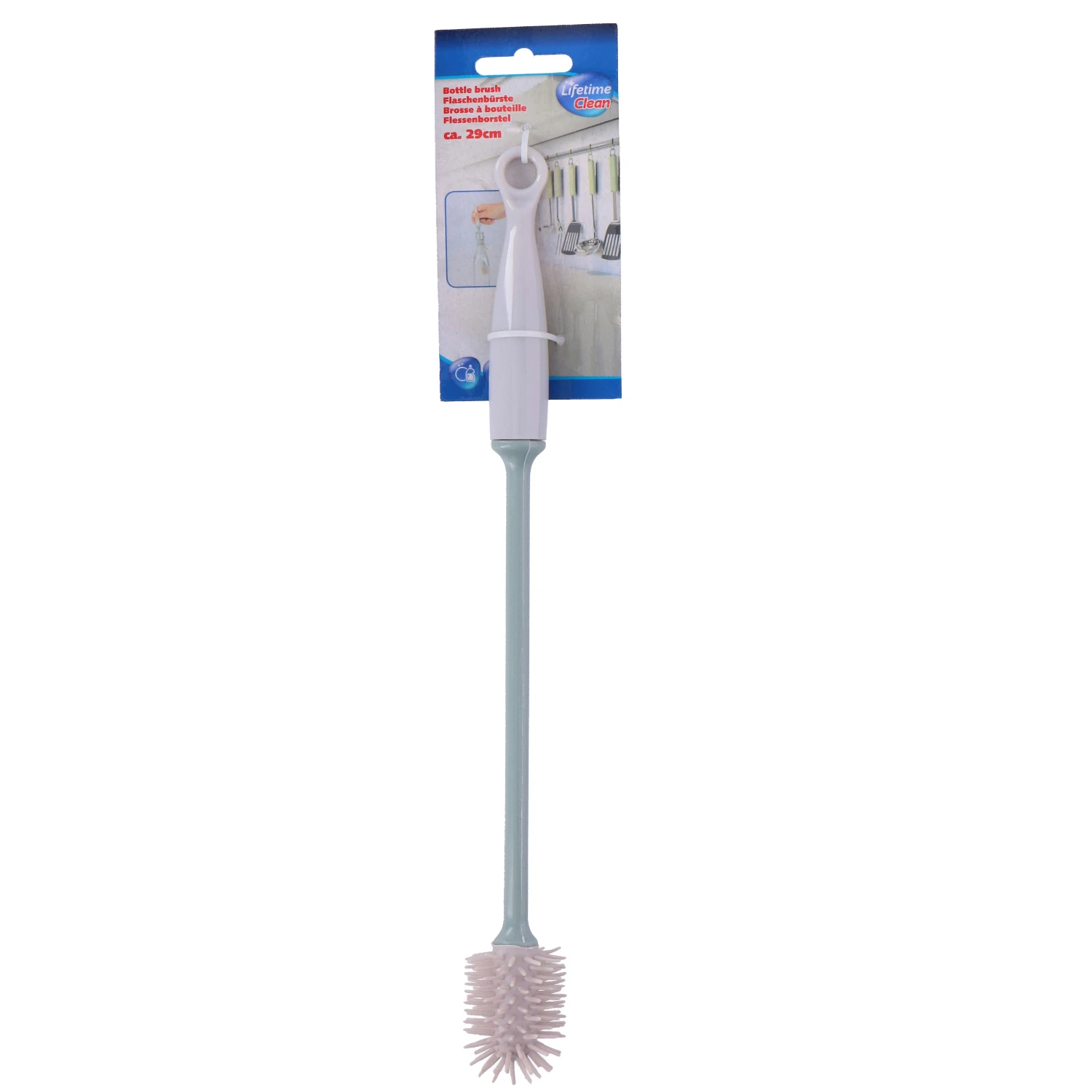 Lifetime Clean Flessenborstel 29 Cm 3 Assorti 4 Lifetime Clean Flessenborstel 29 Cm 3 Assorti - Afbeelding 2