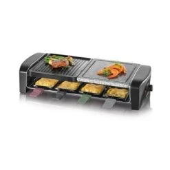 Severin Gourmet En Raclette-grill MetNatuurgrillsteen 8-persoons RG 9645 9 Severin Gourmet En Raclette-grill MetNatuurgrillsteen 8-persoons RG 9645 -Philips Shop 101 3699 4 1
