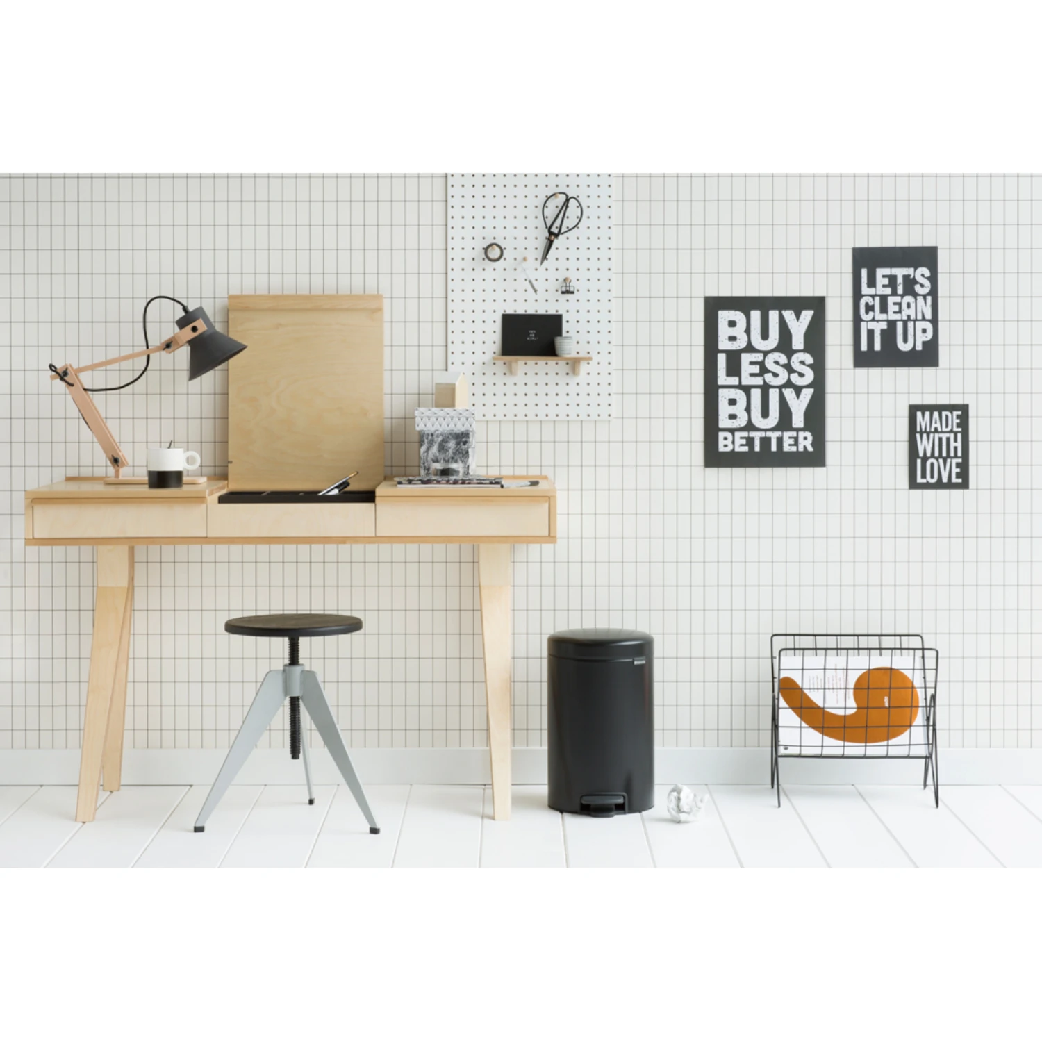 Brabantia Newicon Pedaalemmer 12 L Mat Zwart 6 Brabantia Newicon Pedaalemmer 12 L Mat Zwart - Afbeelding 4