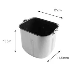 Inventum Broodbakmachine BM55 800 Gr Zwart 7 Inventum Broodbakmachine BM55 800 Gr Zwart -Philips Shop 101 4097 3 1