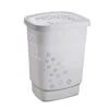 Rotho Wasbox Design 55 L FLOWERS Cool Grey 1 Rotho Wasbox Design 55 L FLOWERS Cool Grey -Philips Shop 101 4102 1 1