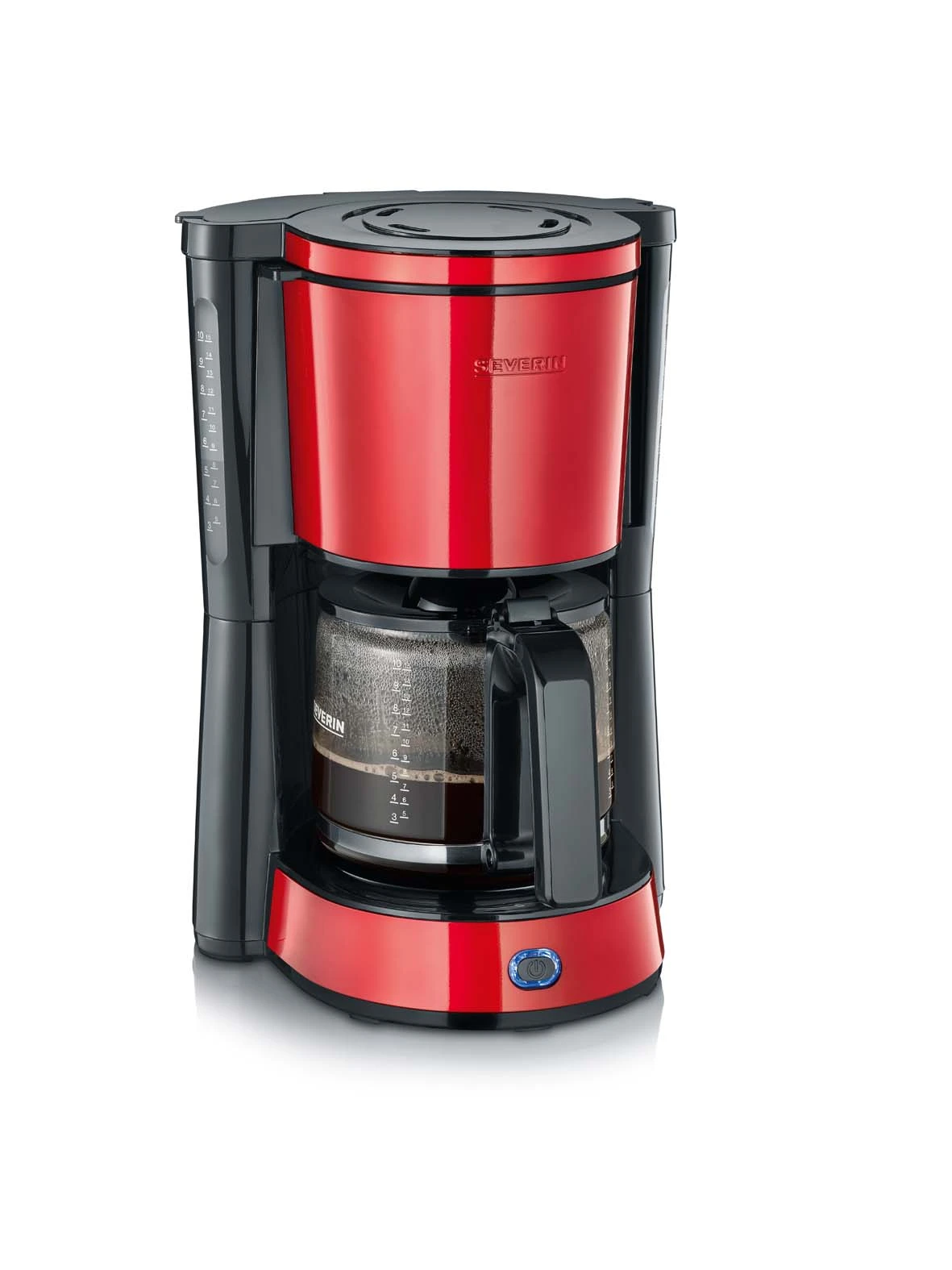 Severin Koffiezetapparaat 1000W Rood KA 4817 3 Severin Koffiezetapparaat 1000W Rood KA 4817