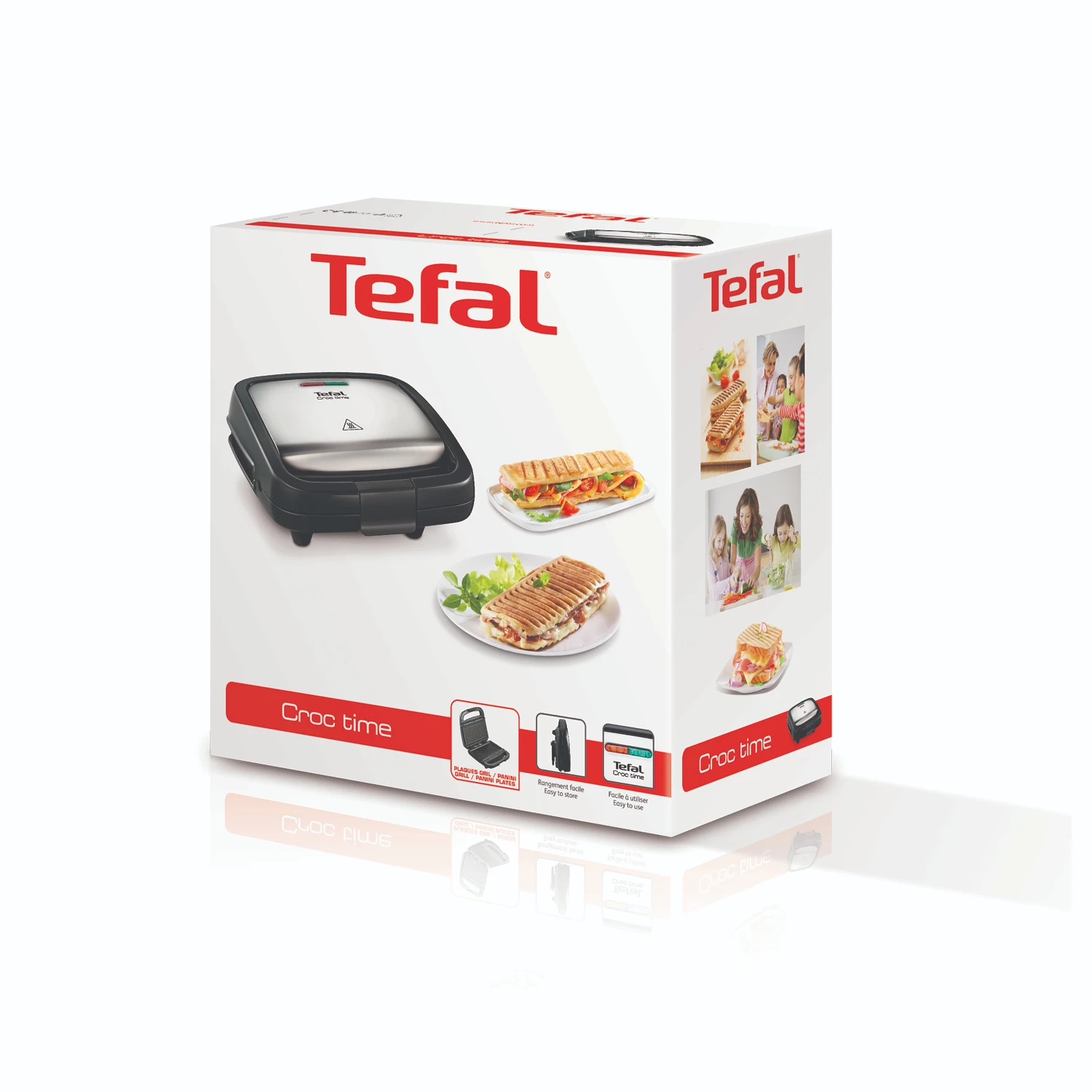 Tefal SM193D Croc Time Tosti Ijzer 9 Tefal SM193D Croc Time Tosti Ijzer - Afbeelding 7