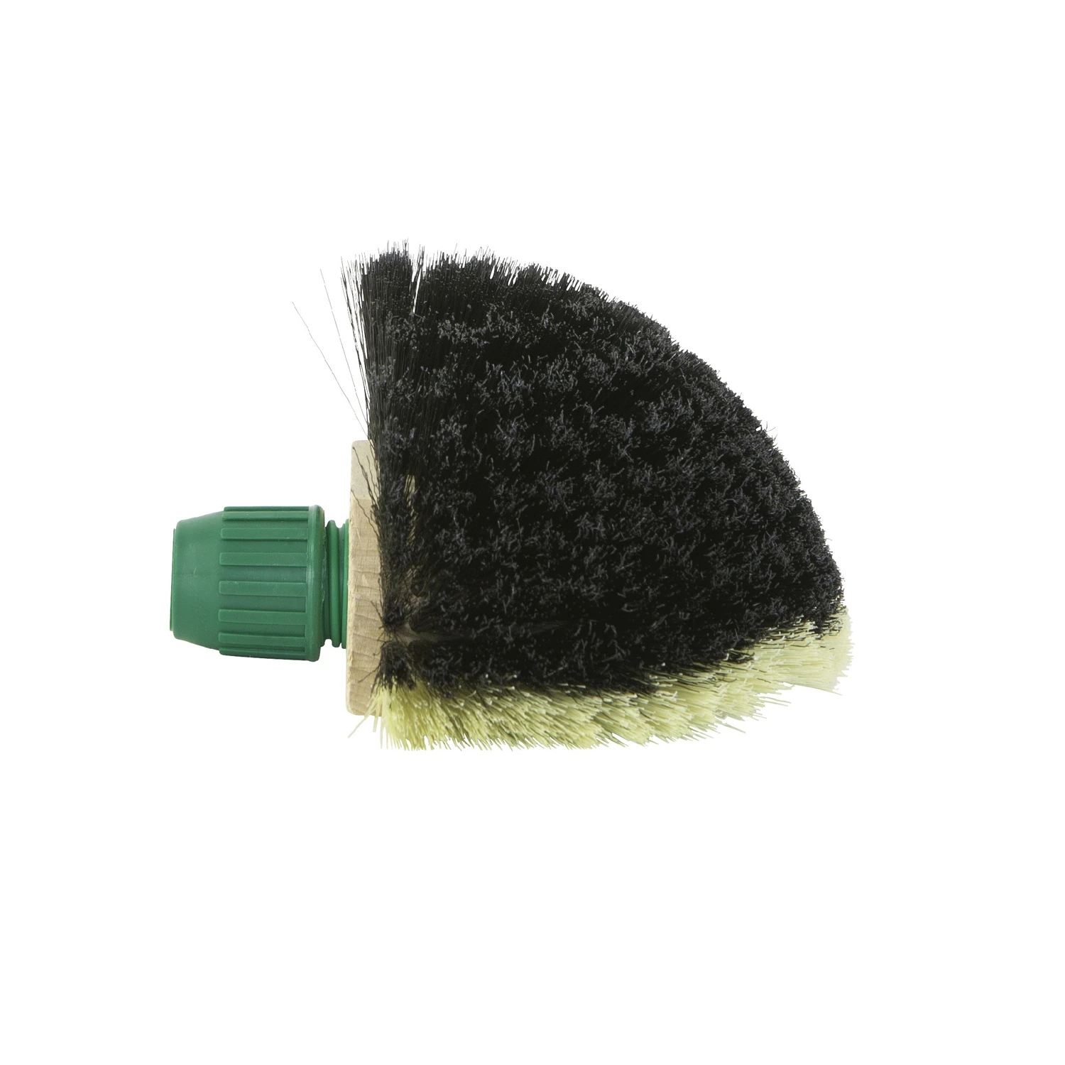 Luva Ragebol Zwart Wit Kunsthaar Met Steelhouder 3 Luva Ragebol Zwart Wit Kunsthaar Met Steelhouder