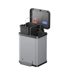 Hailo Öko Duo Plus Pedaalemmer 2X9L Rvs -Philips Shop 101 6119 2 1