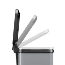 Hailo Öko Duo Plus Pedaalemmer 2X9L Rvs -Philips Shop 101 6119 4 1