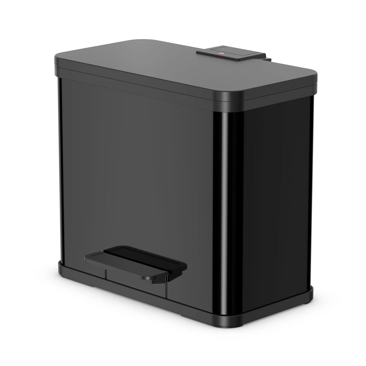 Hailo Öko Duo Plus Pedaalemmer 17X9L Zwart 3 Hailo Öko Duo Plus Pedaalemmer 17X9L Zwart