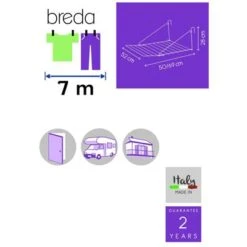 Tomado-Metaltex Breda Hangdroogrek 9 Tomado-Metaltex Breda Hangdroogrek -Philips Shop 101 6800 4 1