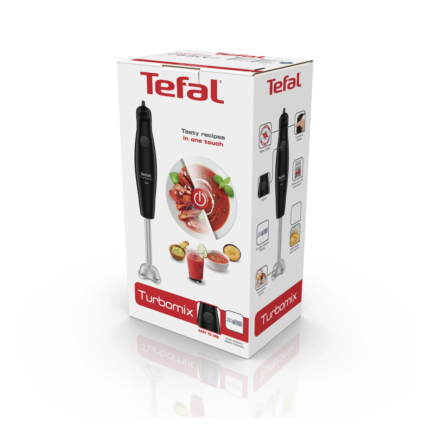 Tefal Staafmixer Turbomix Rvs 6 Tefal Staafmixer Turbomix Rvs - Afbeelding 4