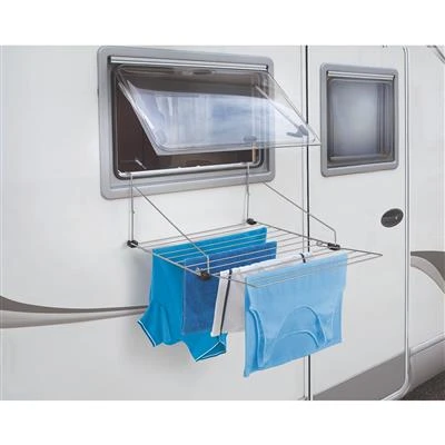 Tomado-Metaltex Hangdroogrek Den Haag Zilvergrijs 4 Tomado-Metaltex Hangdroogrek Den Haag Zilvergrijs - Afbeelding 3