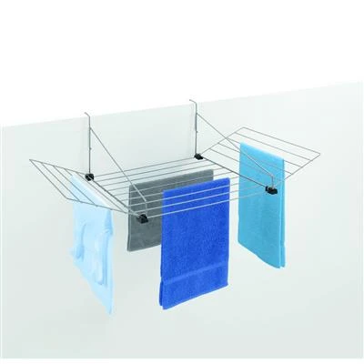 Hangdroogrek Tomado Tilburg 12m ZilvergrijsMetaltex 4 Hangdroogrek Tomado Tilburg 12m ZilvergrijsMetaltex - Afbeelding 2