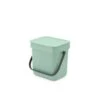 Brabantia Sort & Go Afvalbakje 3 Liter Jade Green 2 Brabantia Sort & Go Afvalbakje 3 Liter Jade Green -Philips Shop 102 1683 1