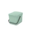 Brabantia Sort & Go Afvalemmer 6 Liter Jade Green 1 Brabantia Sort & Go Afvalemmer 6 Liter Jade Green -Philips Shop 102 1768 1