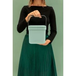 Brabantia Sort & Go Afvalemmer 6 Liter Jade Green -Philips Shop 102 1768 4 1