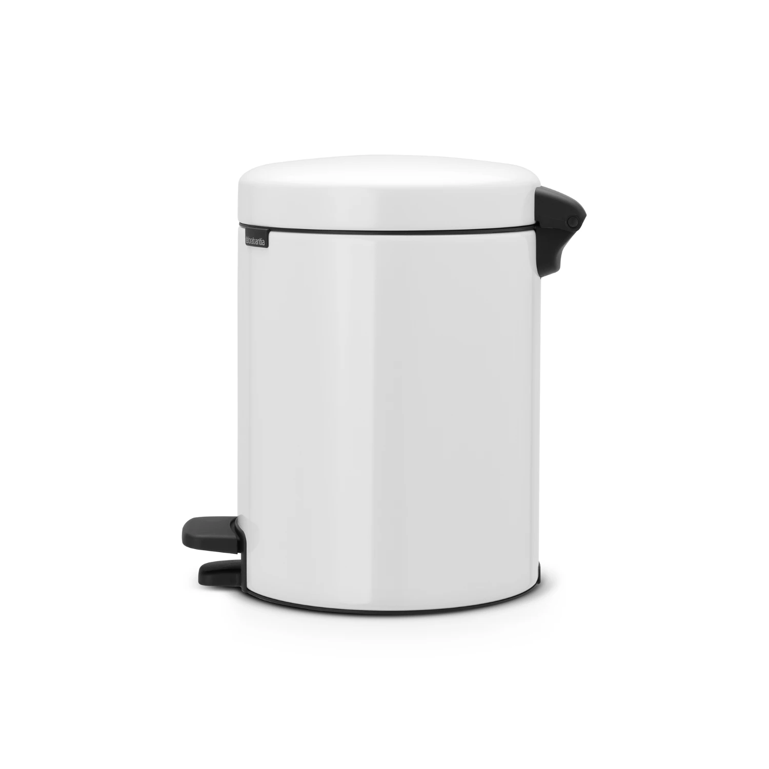 Brabantia Newicon Pedaalemmer 5 L Wit 4 Brabantia Newicon Pedaalemmer 5 L Wit - Afbeelding 2