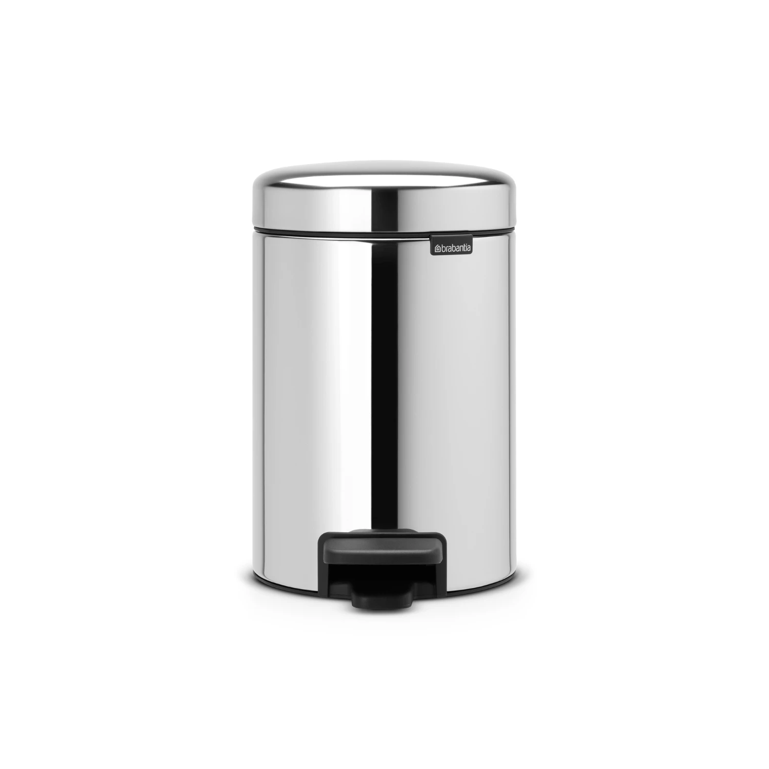Brabantia Newicon Pedaalemmer 3 L Brilliant Staal 3 Brabantia Newicon Pedaalemmer 3 L Brilliant Staal