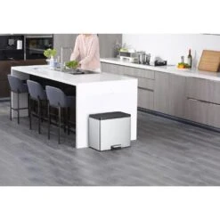 EKO Essential Recycling Pedaalemmer 3 X 9 Litermat RVS 13 EKO Essential Recycling Pedaalemmer 3 X 9 Litermat RVS -Philips Shop 102 4675 6 1