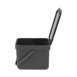 Brabantia Sort & Go Afvalemmer 6 L Grijs -Philips Shop 102 9720 3 1