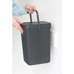 Brabantia Sort & Go Afvalemmer 12 L Grijs -Philips Shop 102 9805 4 1