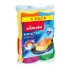 Vileda Schuursponsen Pur Active Colors 4 Stuks -Philips Shop 111 0039 1