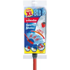 Vileda Supermocio 3 Action Telescoop Steel -Philips Shop 111 1779 6 1