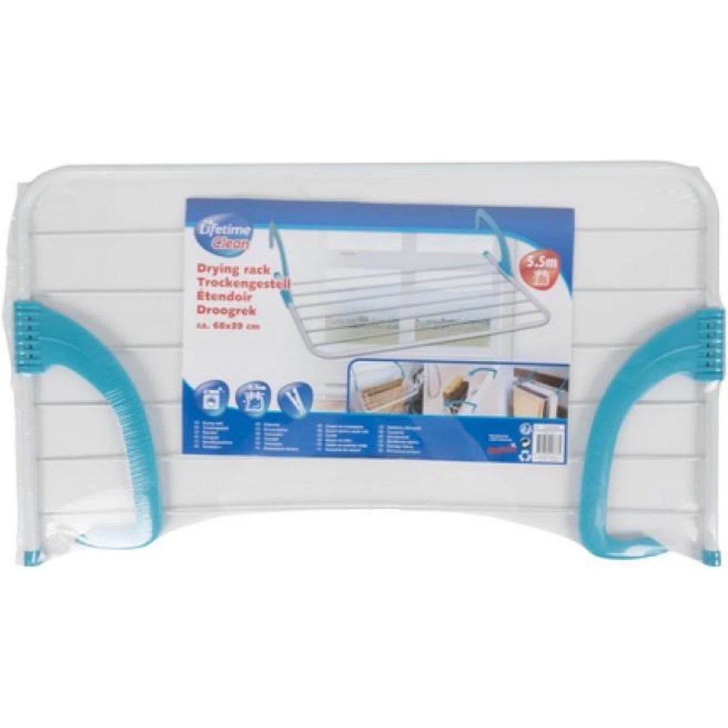 Lifetime Clean Droogrek Hangend 68 X 39 Cm 4 Lifetime Clean Droogrek Hangend 68 X 39 Cm - Afbeelding 2