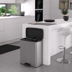 Curver Decobin 65L Rechthoek Zilver Metallic 10 Curver Decobin 65L Rechthoek Zilver Metallic -Philips Shop 141 1001 4 1