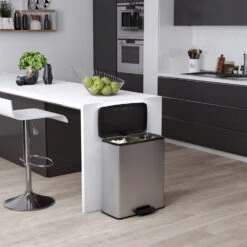 Curver Decobin Duo 26L/26L Zilver Metallic -Philips Shop 141 1002 7 1