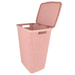 Curver Jute Wasmand Met Deksel 58L Rose Dawn -Philips Shop 141 1472 4 1