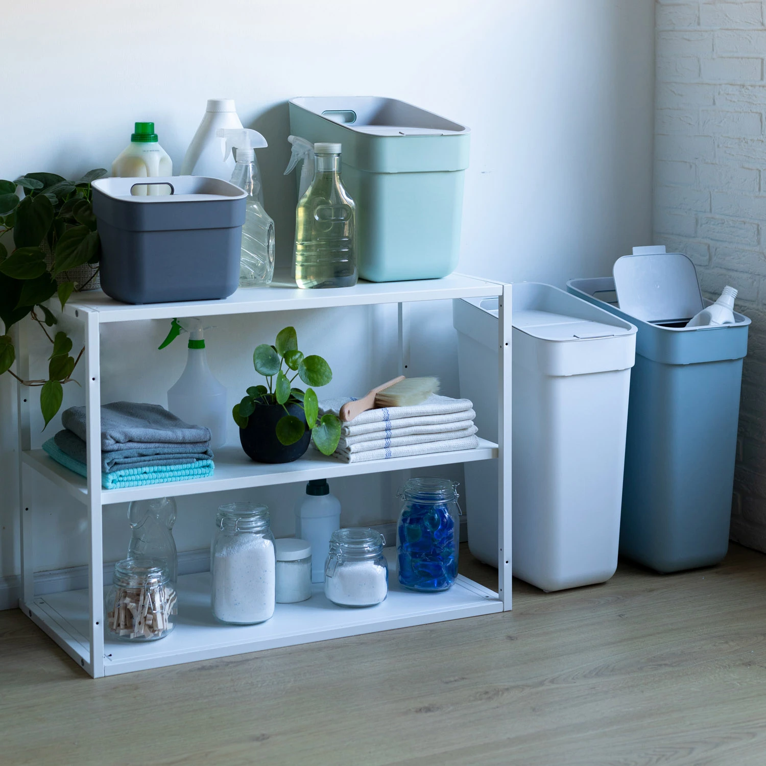 Curver Ready To Collect GFT 5L Blauw/Grijs 8 Curver Ready To Collect GFT 5L Blauw/Grijs - Afbeelding 6