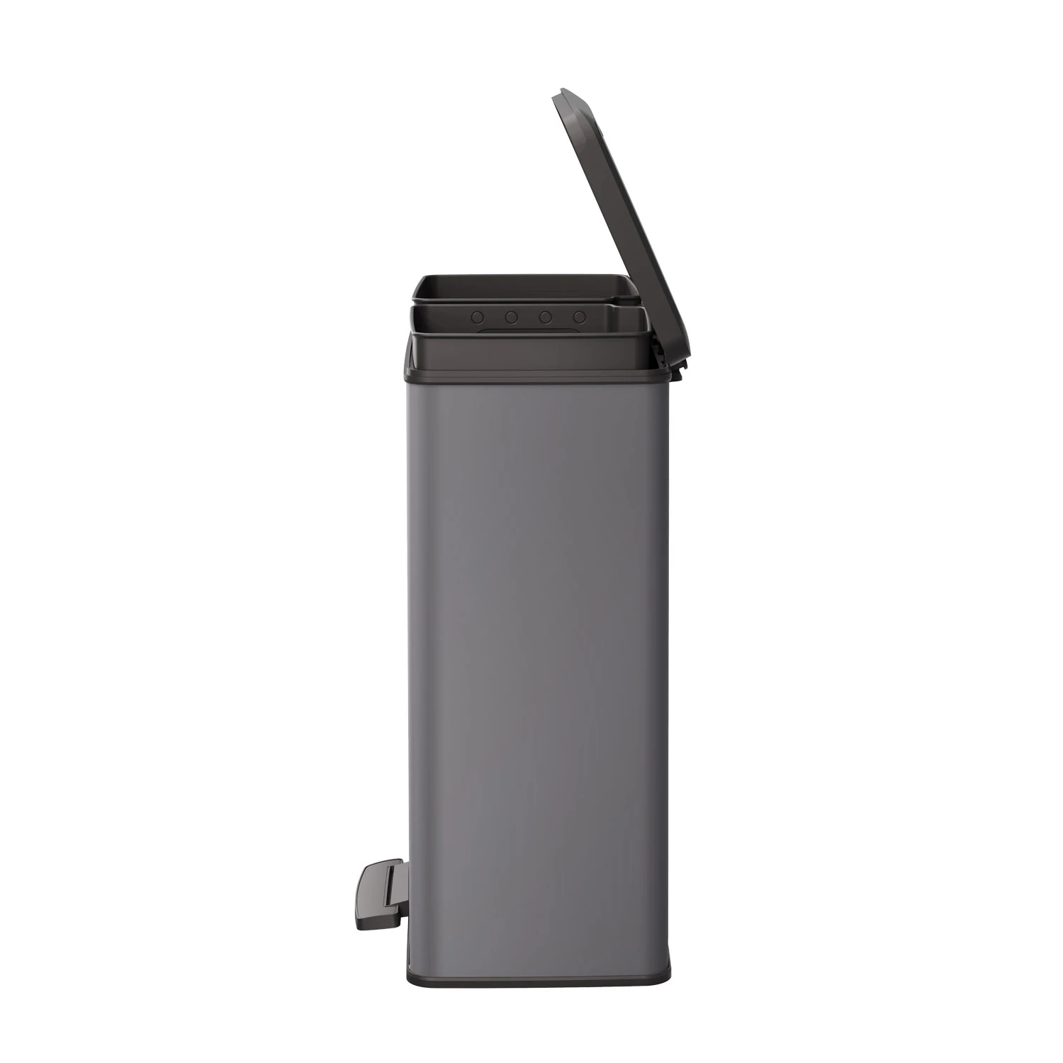 Curver Decobin Duo 26L/26L Cool Grey 5 Curver Decobin Duo 26L/26L Cool Grey - Afbeelding 3
