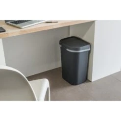 Curver Mistral Afvalbak Flat 25L Antraciet 11 Curver Mistral Afvalbak Flat 25L Antraciet -Philips Shop 141 2549 5 1