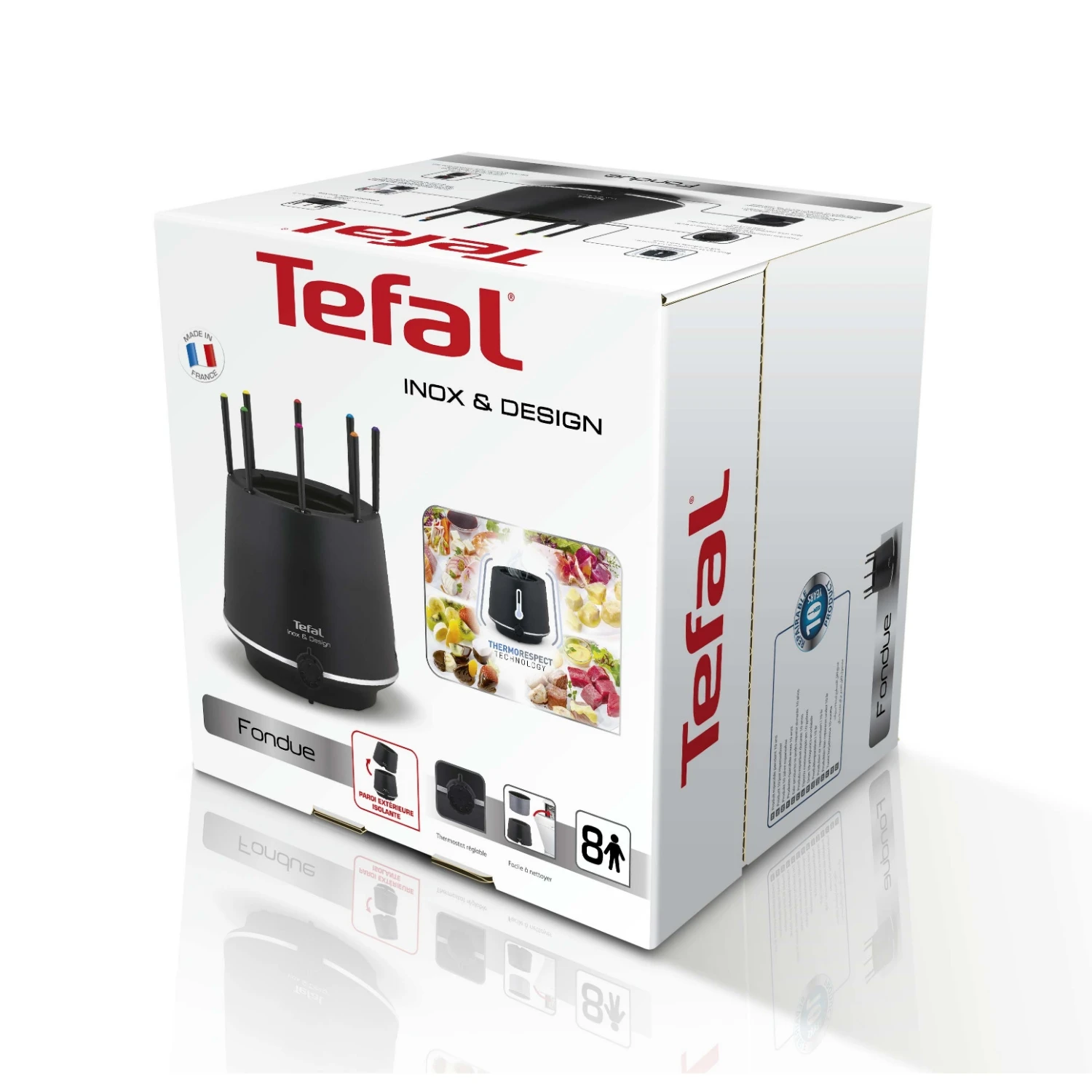 Tefal Fondue Inox & Design 4 Tefal Fondue Inox & Design - Afbeelding 2