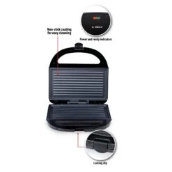 Alpina Contactgrill 750W 15 Alpina Contactgrill 750W -Philips Shop 209 6779 7 1