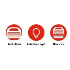 Alpina Contactgrill 750W 16 Alpina Contactgrill 750W -Philips Shop 209 6779 8 1