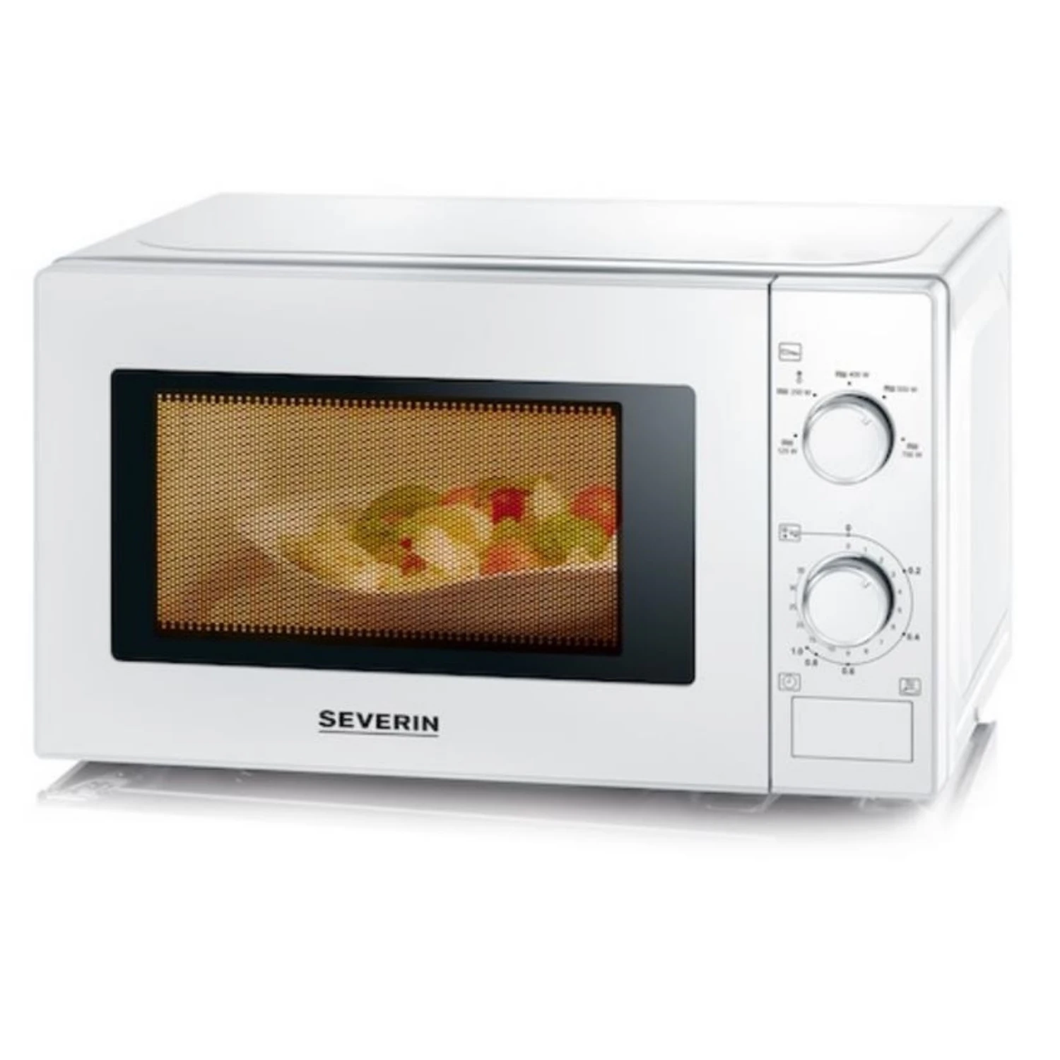 Severin Magnetron 700W 20 Liter Wit MW 7770 5 Severin Magnetron 700W 20 Liter Wit MW 7770 - Afbeelding 3