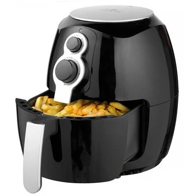 Lentz Airfryer 29024 3.6L 1400W Zwart 4 Lentz Airfryer 29024 3.6L 1400W Zwart - Afbeelding 2
