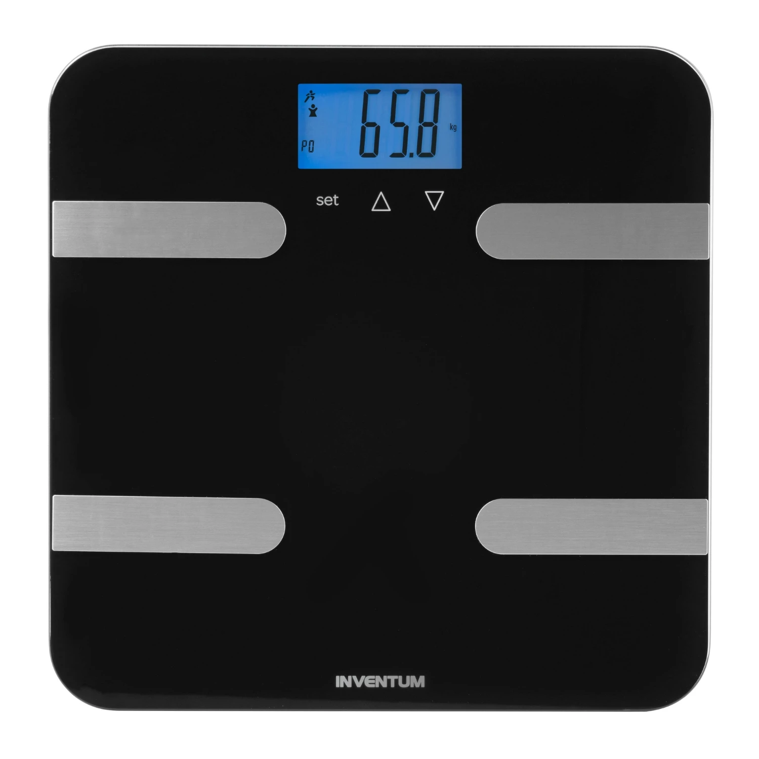 Inventum Personenweegschaal LCD-display Tot180 Kilo 4 Inventum Personenweegschaal LCD-display Tot180 Kilo - Afbeelding 2