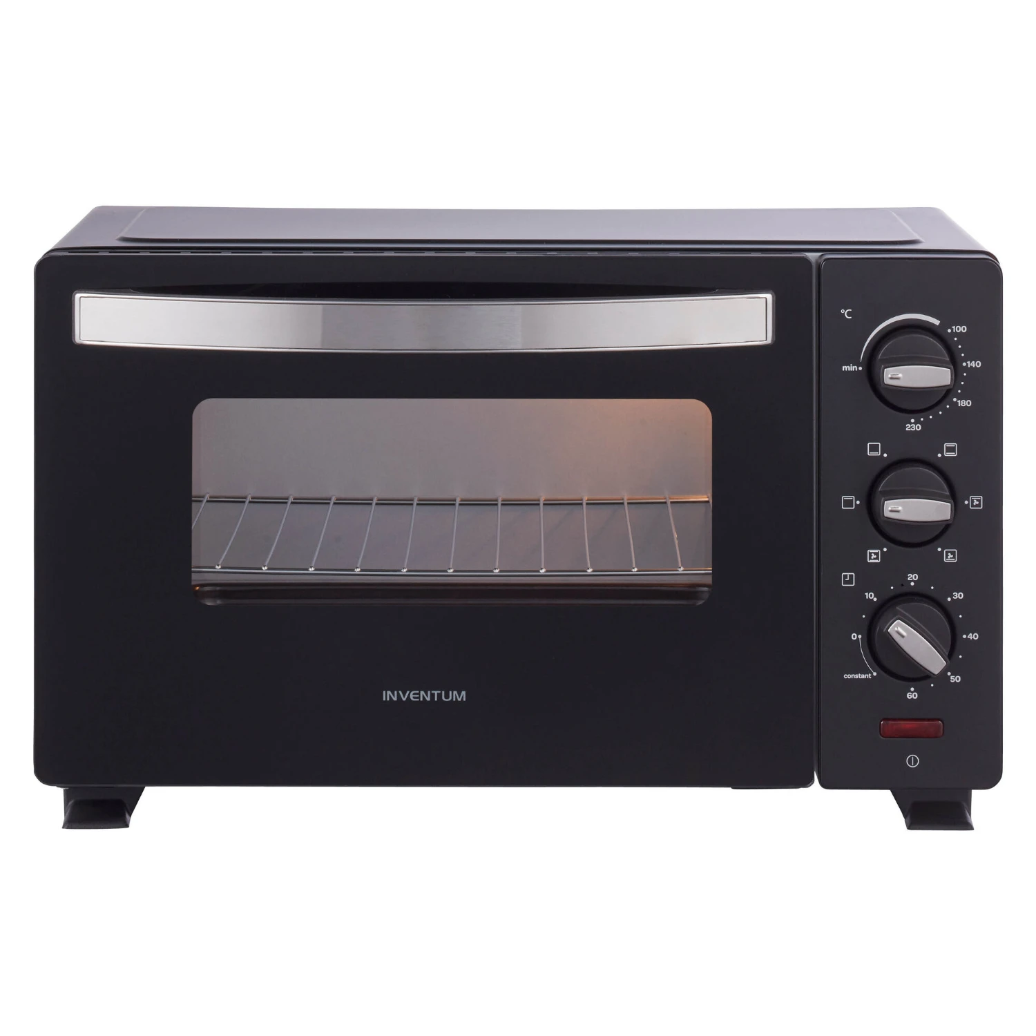 Inventum Oven OV207B 20 L 1380W Zwart 5 Inventum Oven OV207B 20 L 1380W Zwart - Afbeelding 3