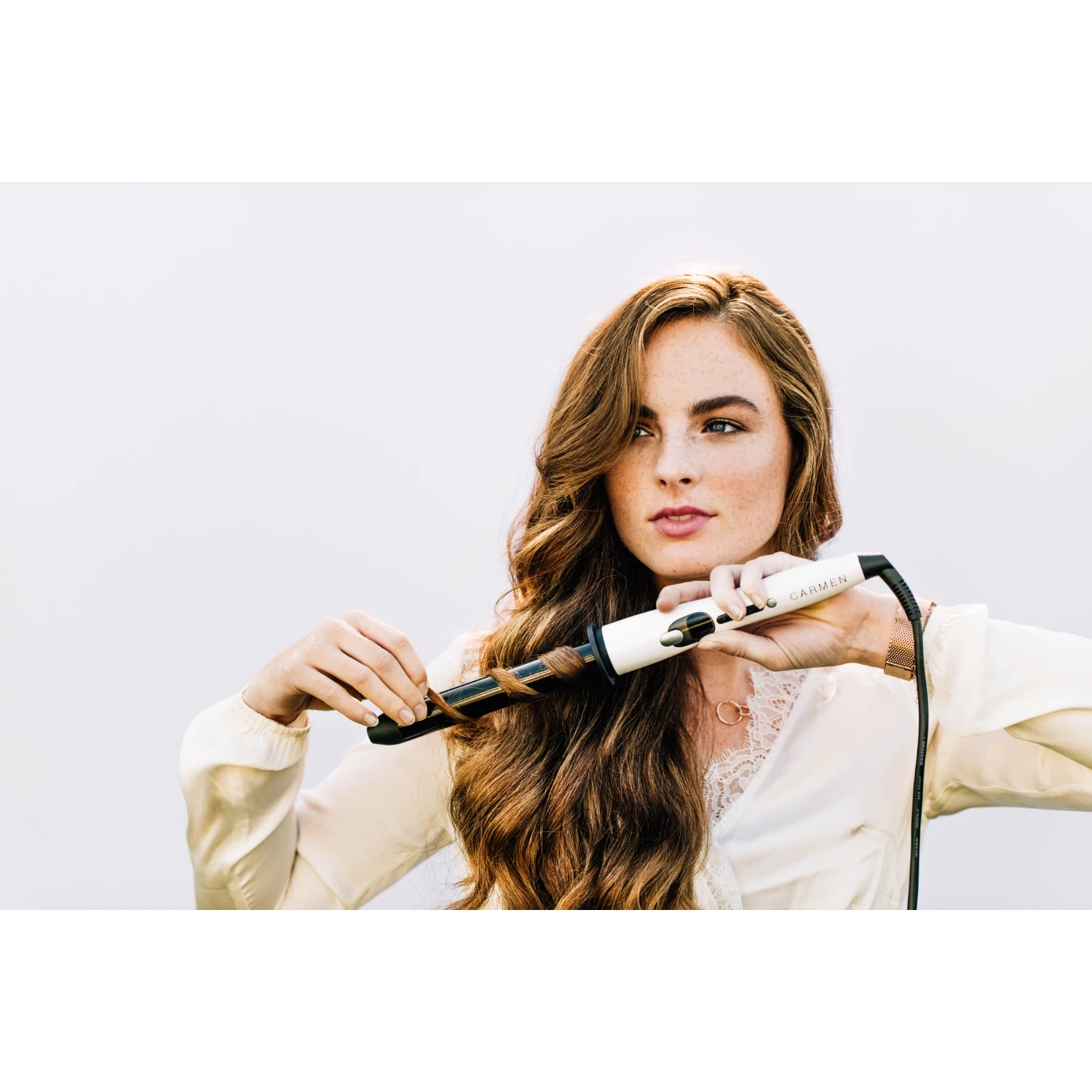 Carmen 3-in-1 Pro Curler Krultang 4 Carmen 3-in-1 Pro Curler Krultang - Afbeelding 2