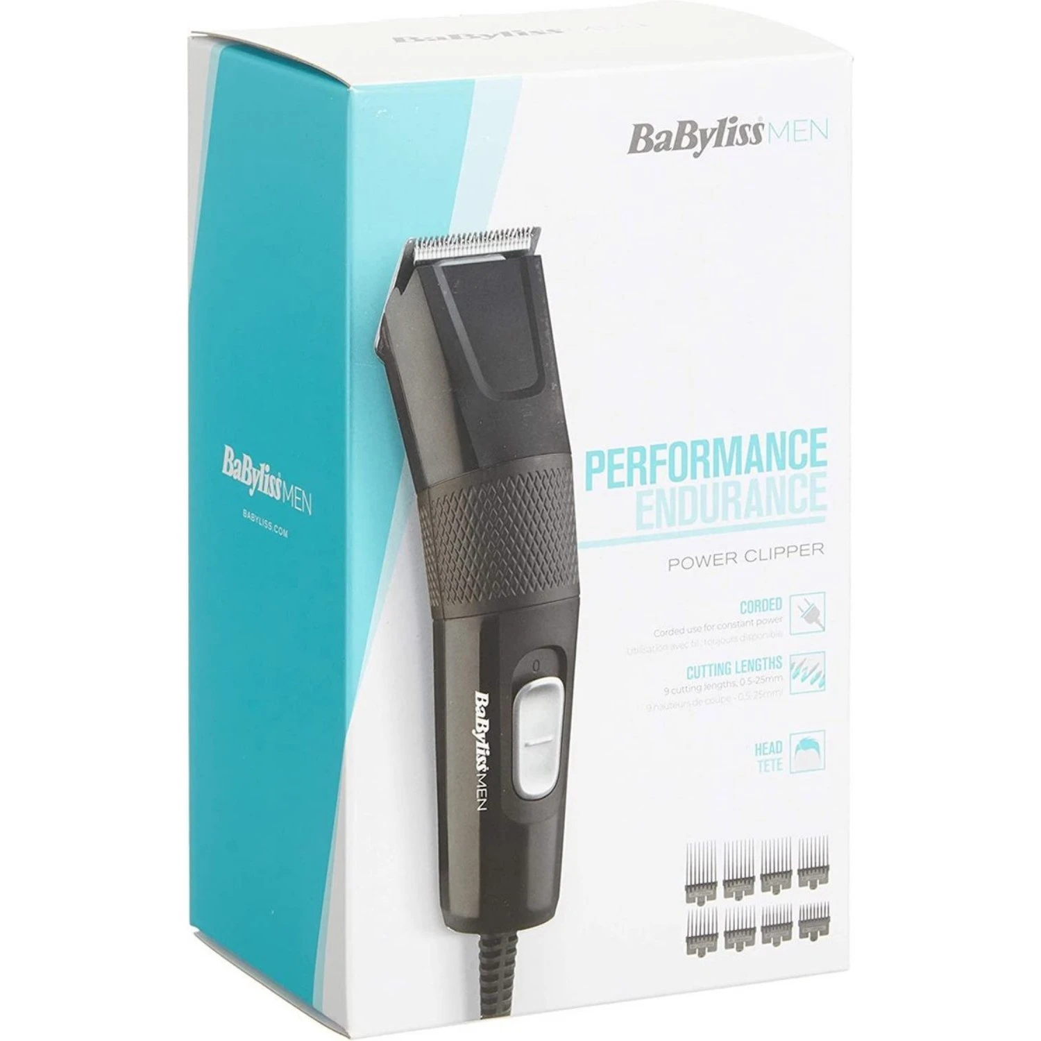 BabylissMEN E756E Power Glide Tondeuse 45 Mm(extra Breed) 8 BabylissMEN E756E Power Glide Tondeuse 45 Mm(extra Breed) - Afbeelding 6