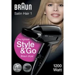 Braun Satin-Hair 1 Style&Go HD130E 13 Braun Satin-Hair 1 Style&Go HD130E -Philips Shop 211 2385 6 1