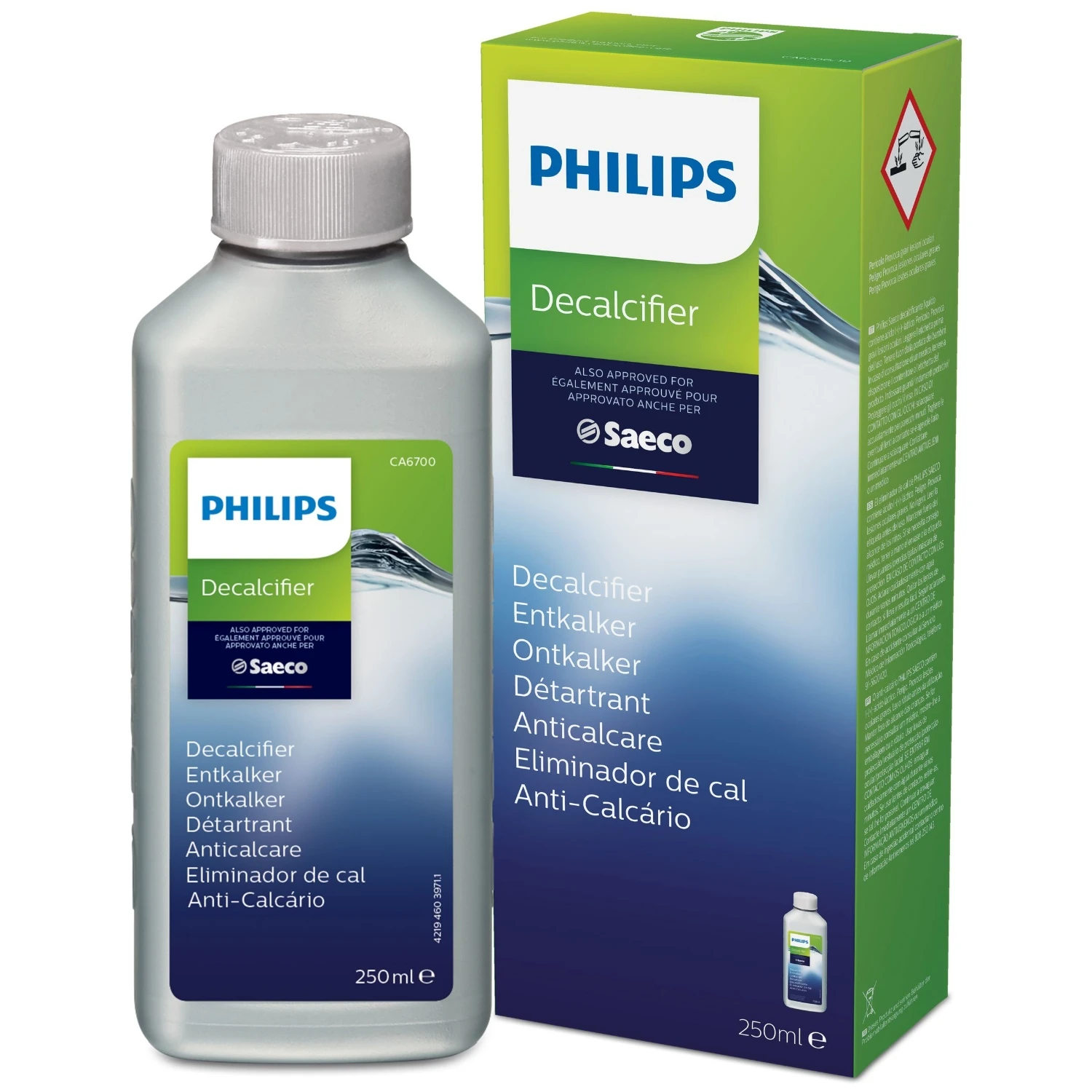 Philips / Saeco Koffiemachineontkalker CA6700/10 250 Ml 3 Philips / Saeco Koffiemachineontkalker CA6700/10 250 Ml