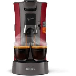 Philips Senseo Koffiepadapparaat CSA230/90 Select Rood/grijs -Philips Shop 212 2918 4 1